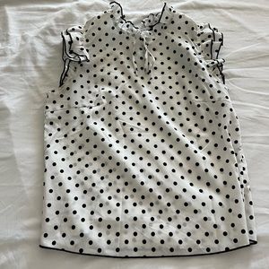 polka dot top